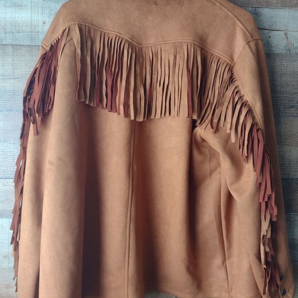 L and B Jacket with fringe nwt xl,2xl 3xl - Picture 5 of 6